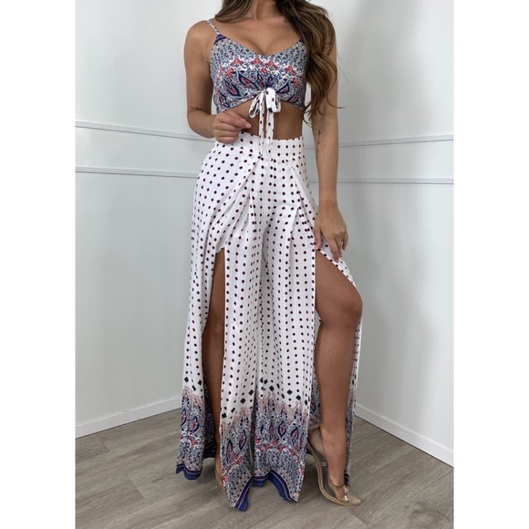 Served Up Two Piece Pant Set - Picture 2 of 5